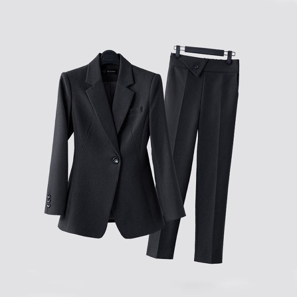 ブラック/スーツジャケット/長袖+パンツ